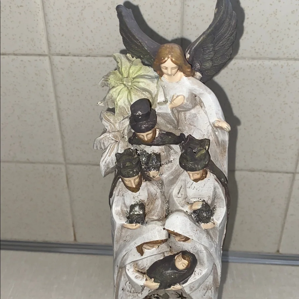 Roman Nativity Scene Figure‎ 2013 Angel Holiday Christmas decor